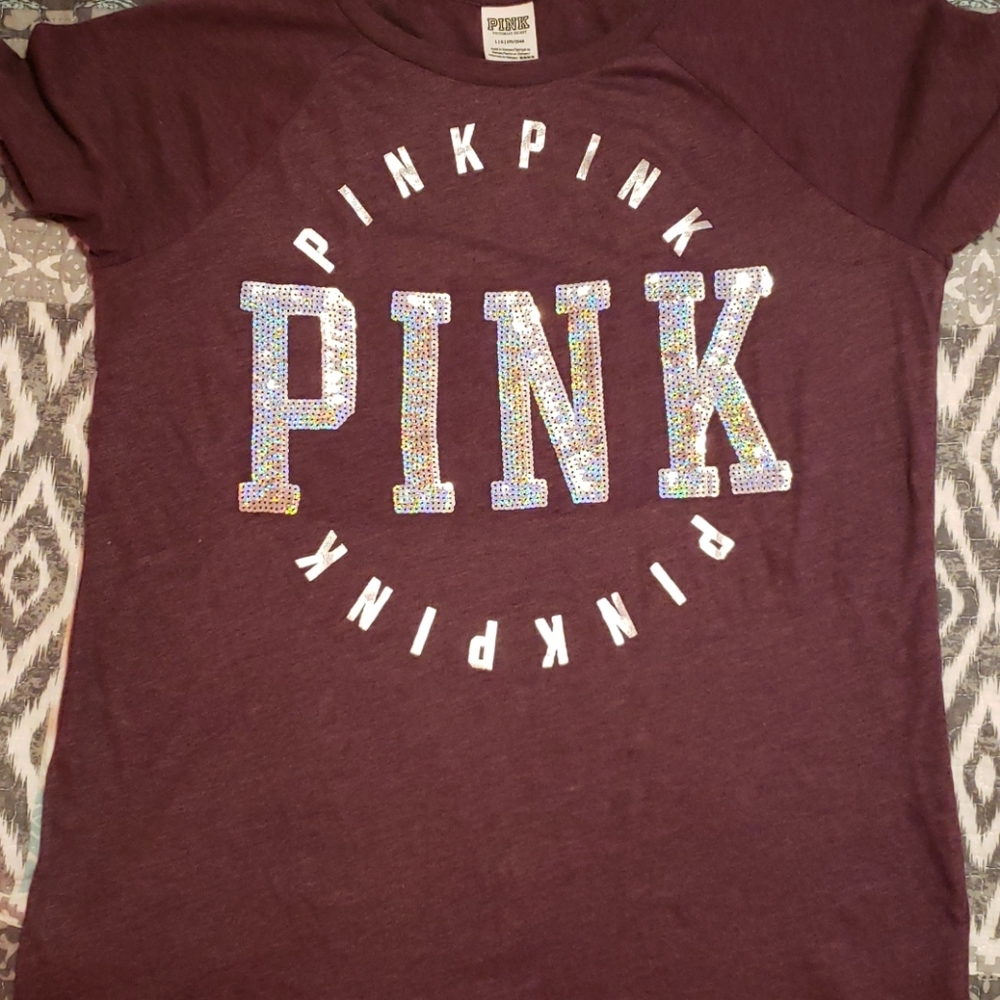 Victoria's Secret PINK bling tee